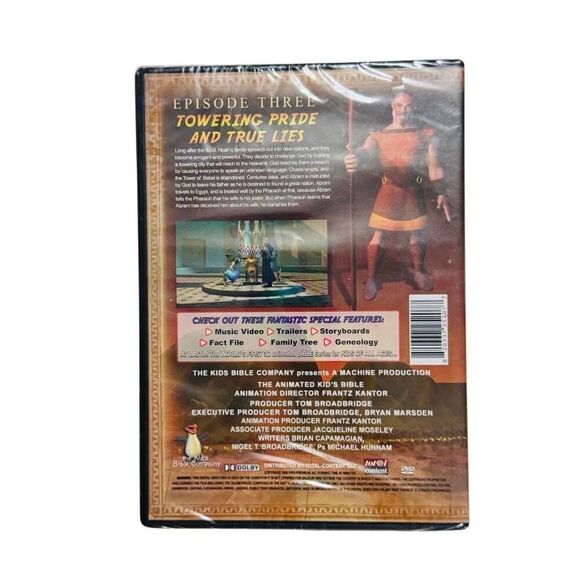 Animated Kids Bible: Towering Pride and True Lies [DVD] New / Sealed - Picture 2 of 3